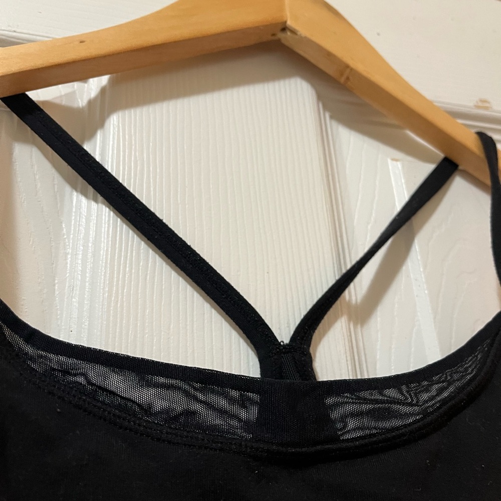 lululemon athletica Black Strappy Sports top - Picture 3 of 5